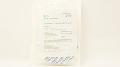 LSL 2701 Port/Dialysis Line Dressing Change Kit (x)